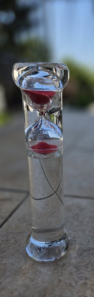 Newton Gravity-zandloper, Overige typen, Ophalen of Verzenden, Nieuw, Glas