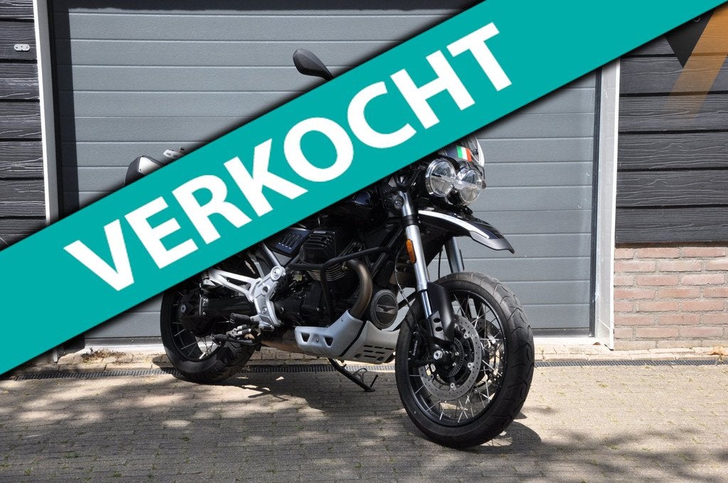 Moto Guzzi V85 TT Travel Mooie en complete motor!, Motoren, Motoren | Moto Guzzi, 853 cc, Bedrijf, Handvatverwarming, Meer dan 35 kW