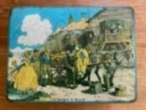 Oud blik merk Thornes toffees England (brocante), Verzamelen, Blikken, Ophalen of Verzenden, Gebruikt, Overige