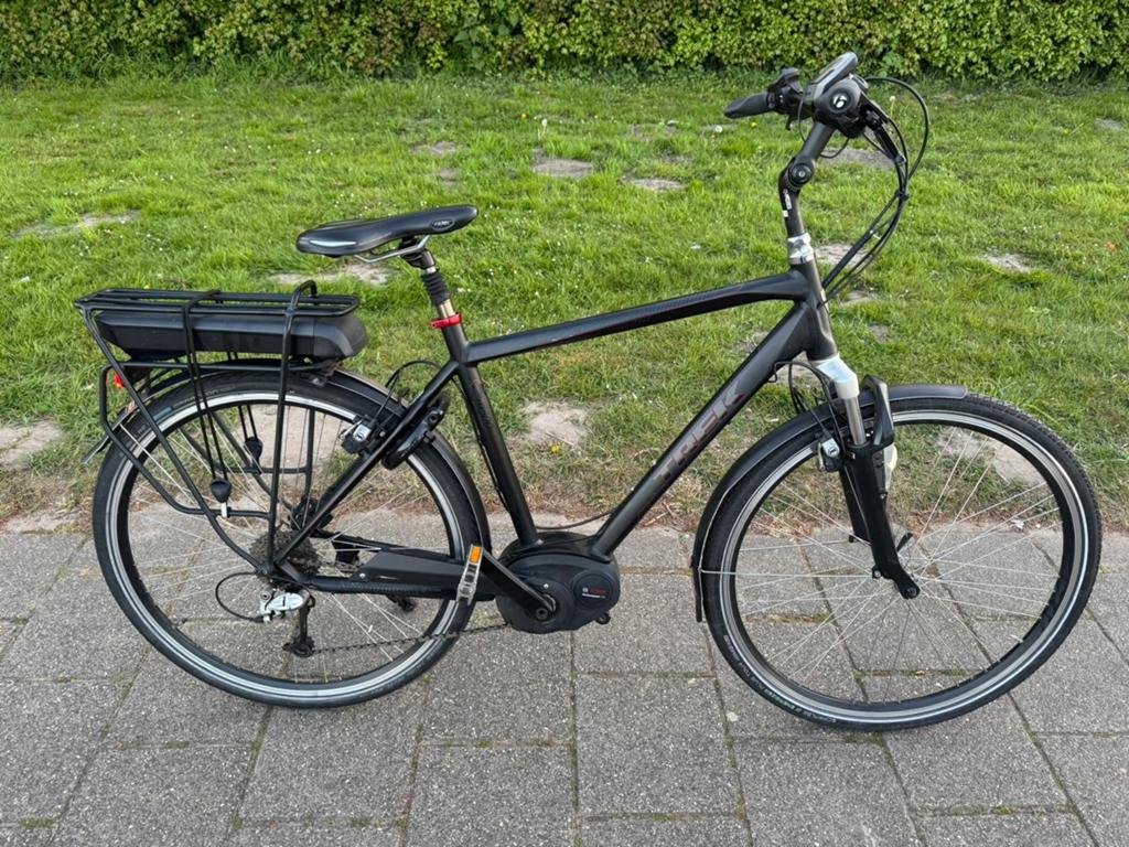 Elektrische herenfietsTrek, Fietsen en Brommers, Elektrische fietsen, Sparta, Ophalen of Verzenden, Zo goed als nieuw, 51 tot 55 cm