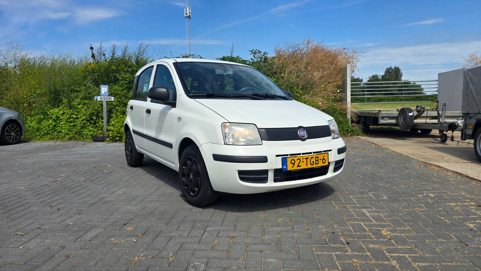 Fiat Panda 1.2 2012 Wit |  LAGE KM STAND!, Auto's, Fiat, Euro 5, Stof, 1242 cc, 400 kg