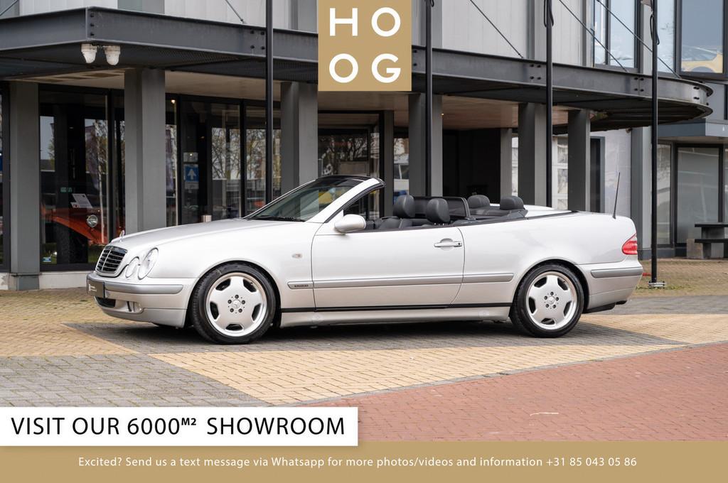 Mercedes-Benz CLK-Klasse CLK 320 Cabriolet Elegance, Automaat, Zwart, Cabriolet, Bedrijf