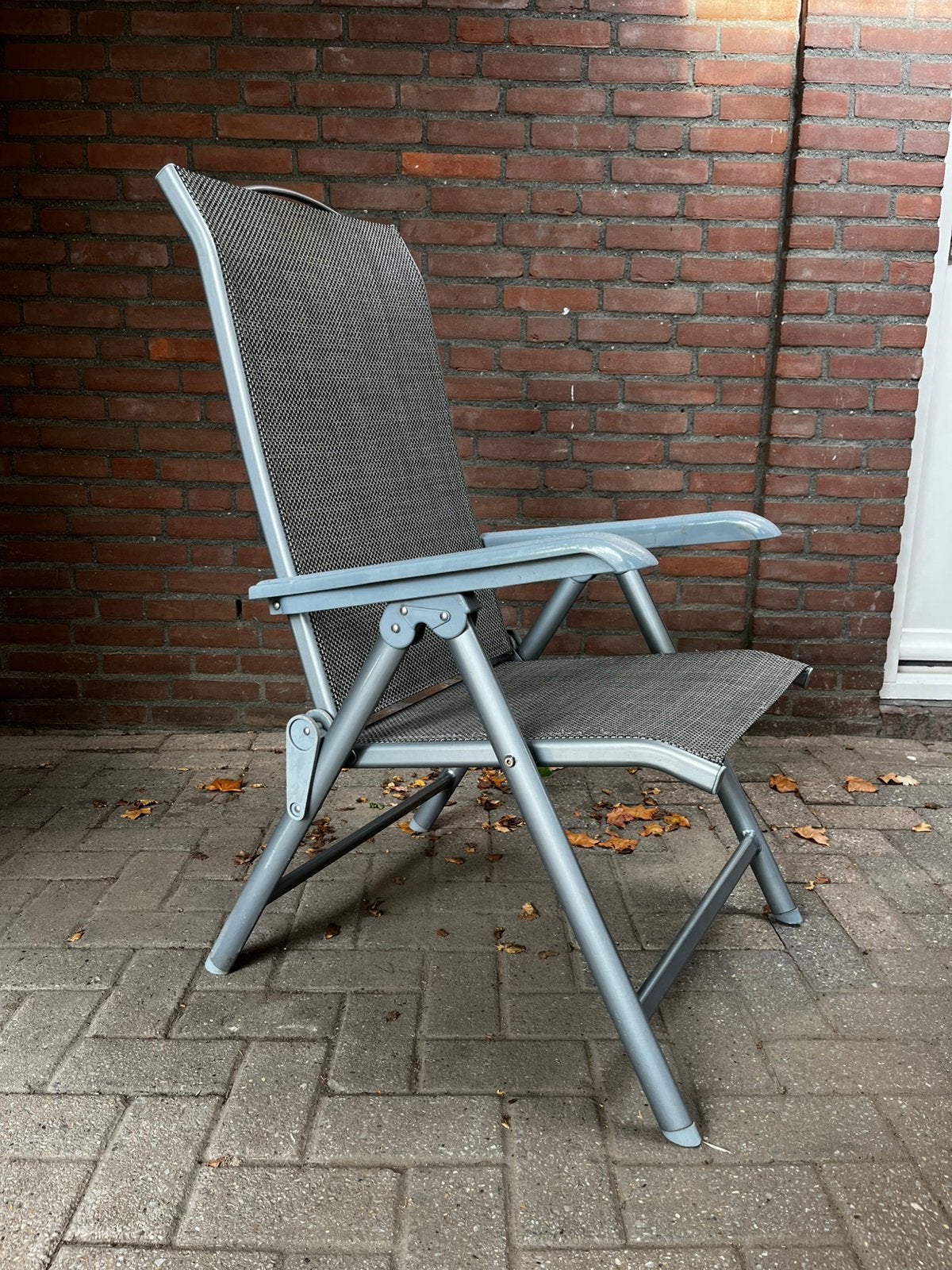 4x Tuinstoel Bois Le Duc, Ophalen, Gebruikt, Aluminium, Verstelbaar