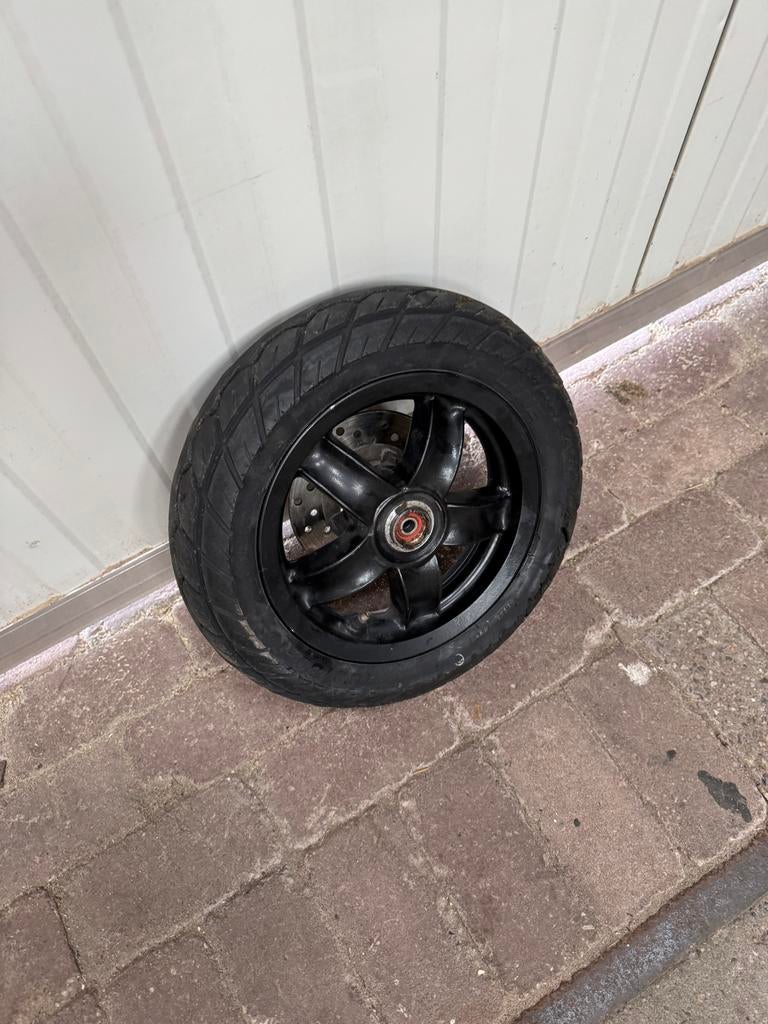 Zip 2000 voorband met velg en remschijf, Ophalen of Verzenden