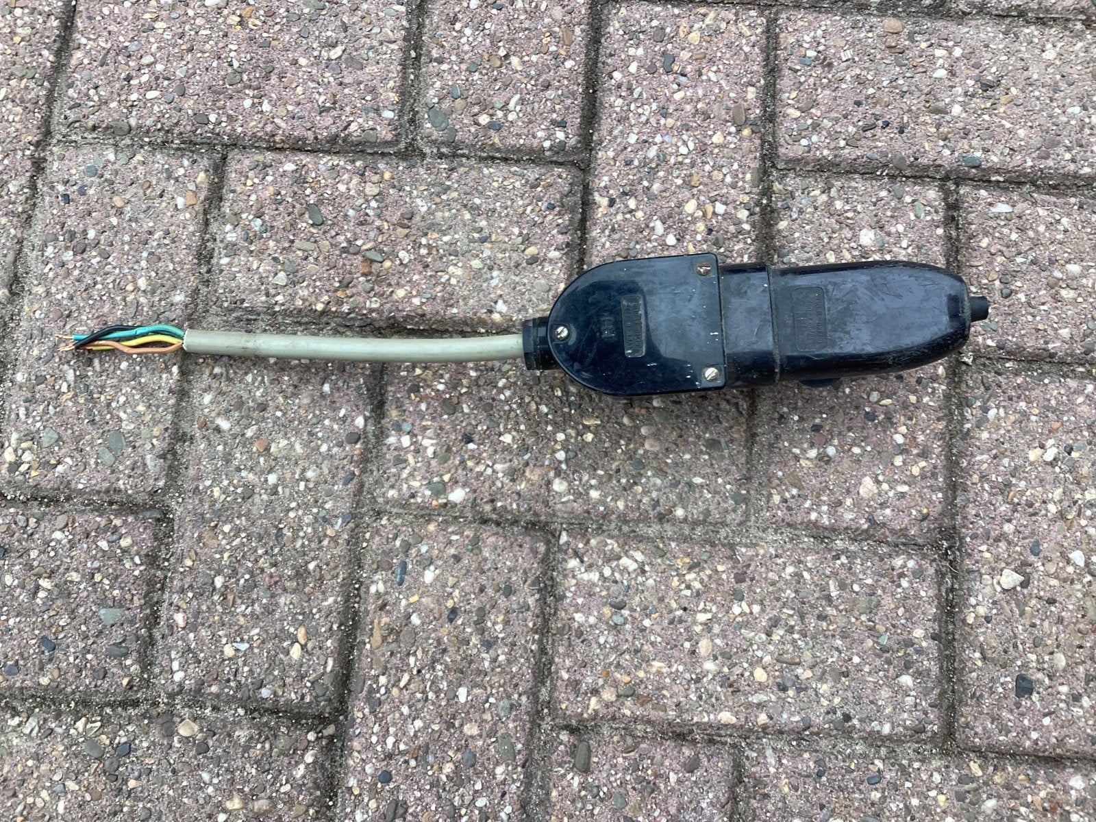 Stekker stopcontact 16 ampère, Ophalen of Verzenden, Gebruikt, Stekker