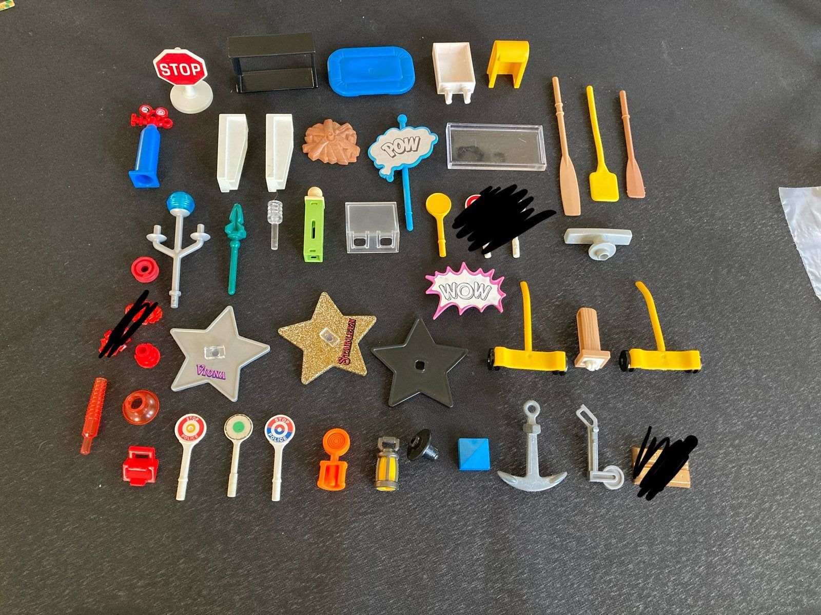 Playmobil vlag , peddel ed…, Ophalen of Verzenden, Zo goed als nieuw