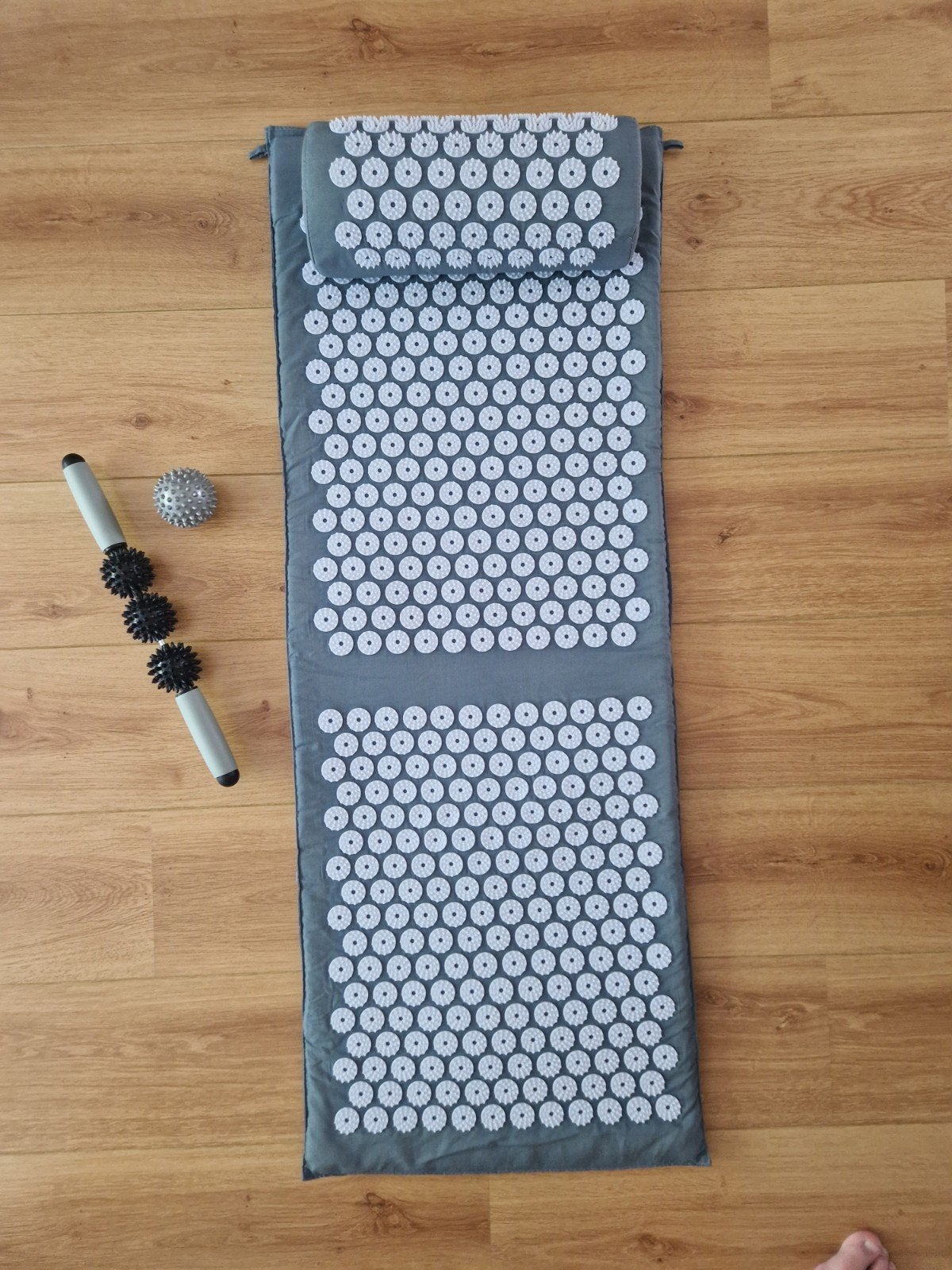 Acupressuurmat met kussen en massageballen - Blue Lotus, Ophalen of Verzenden, Massagestoel of Kussen