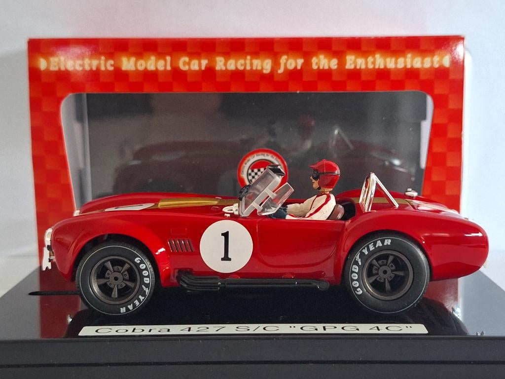 Mrrc Shelby Cobra 427SC #1 Cobra Red MC0021, Overige merken, Mrrc, Racebaan, Nieuw