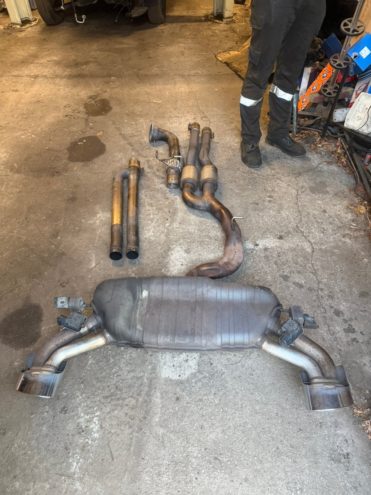 Rs3 uitlaat 8v decat en 3inch downpipe, Ophalen of Verzenden, Nieuw