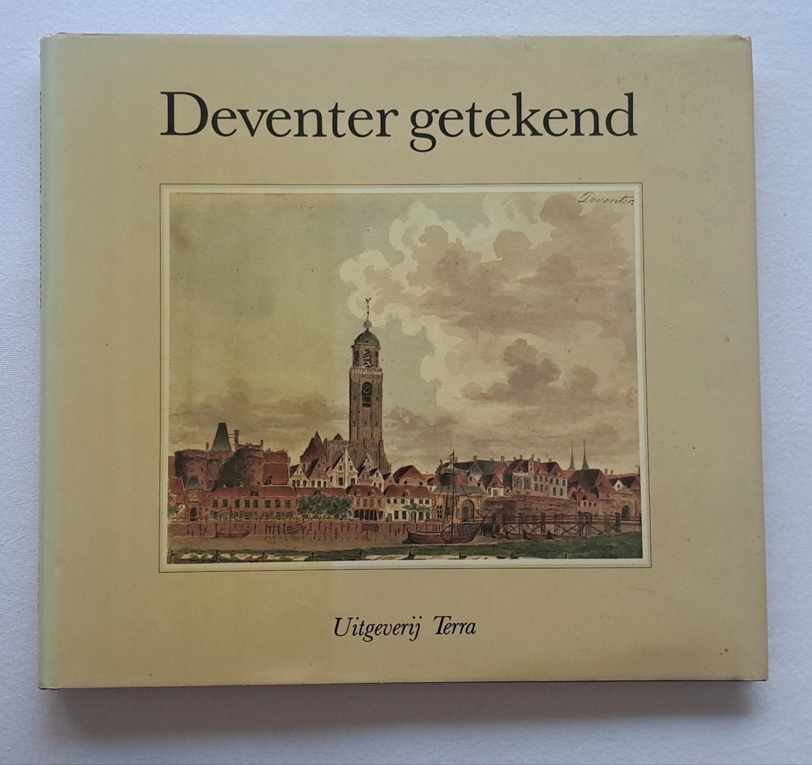 Deventer getekend uit de topografische atlas Deventer Museum, Herweijer & Slechte, 19e eeuw, Nieuw, Ophalen of Verzenden