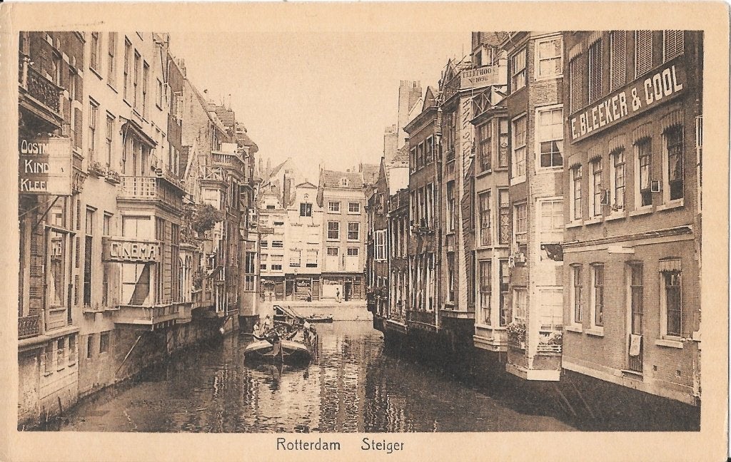 Steiger Rotterdam, Ophalen of Verzenden, 1920 tot 1940, Ongelopen, Zuid-Holland