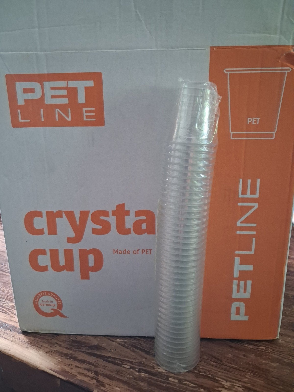 1200 Plastic shot glazen crysta cup, Ophalen of Verzenden, Overige typen