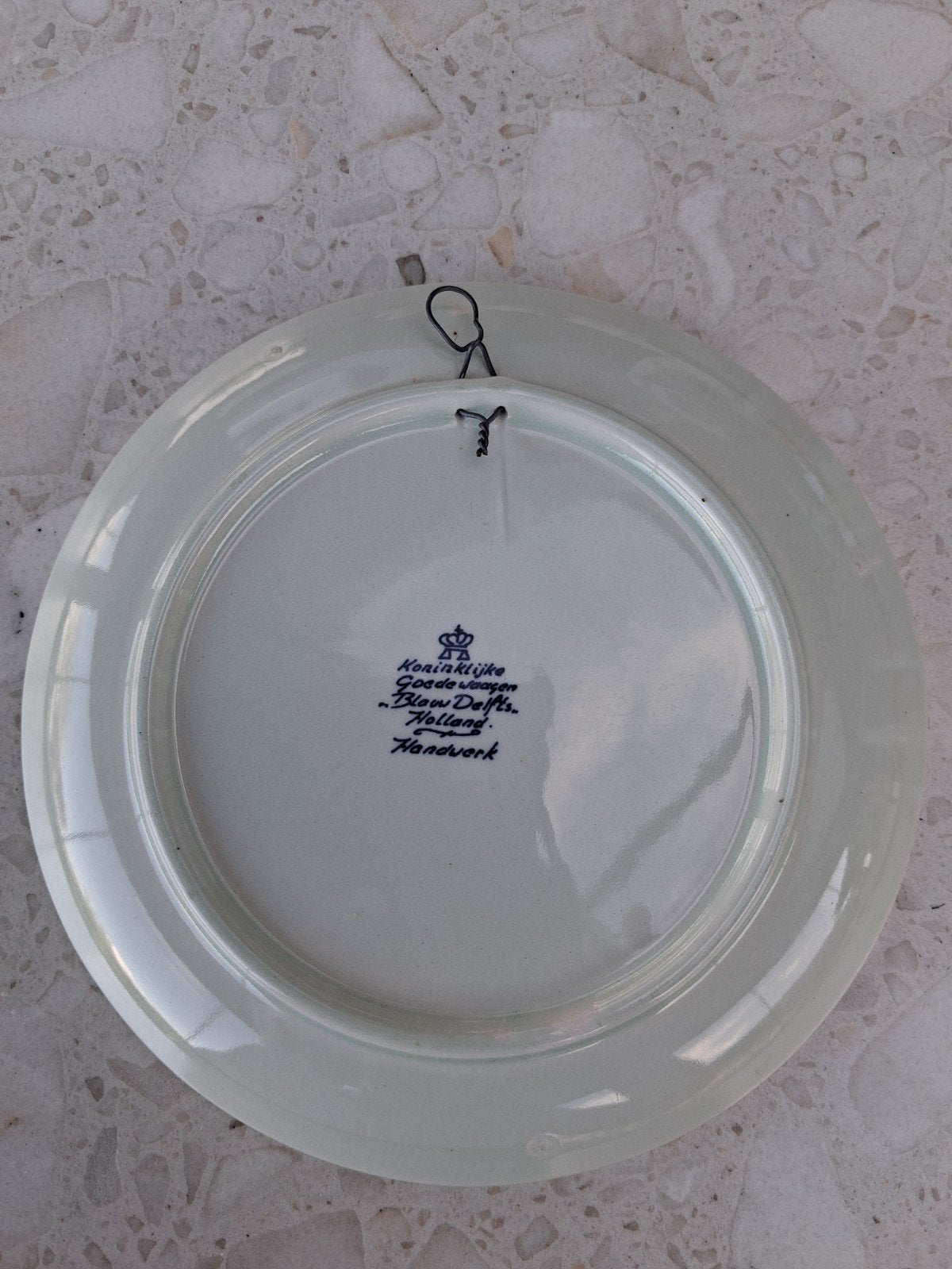 Delfts blauw bordje - Koninklijke Goedewaagen - 16cm, Ophalen