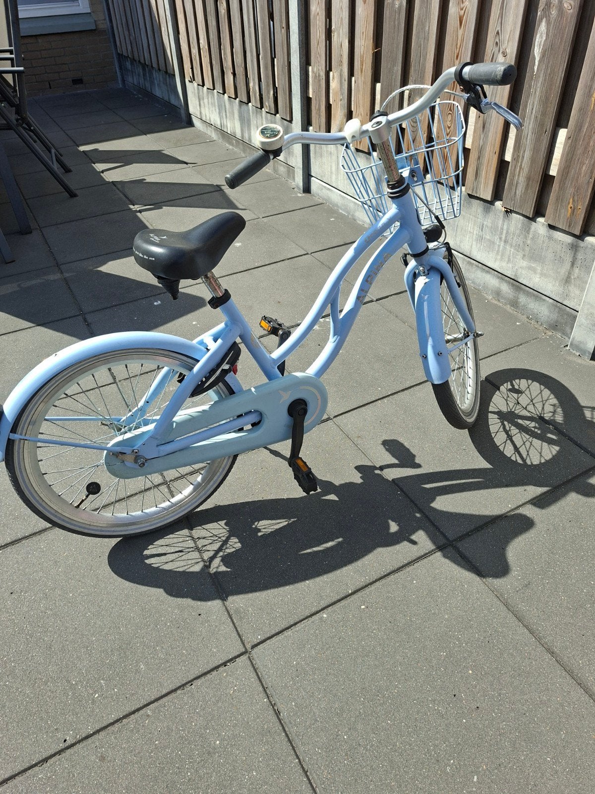 Alpina Ocean fiets - slot, rem werken, lichte roestplekjes, Fietsen en Brommers, Fietsen | Meisjes, Ophalen, Gebruikt, Velgrem