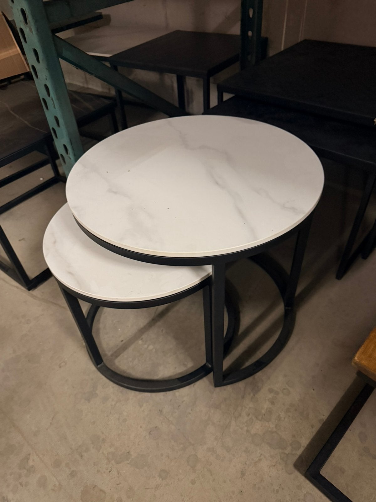 Salontafel set, Huis en Inrichting, Ophalen, Nieuw, Rond, 50 tot 100 cm