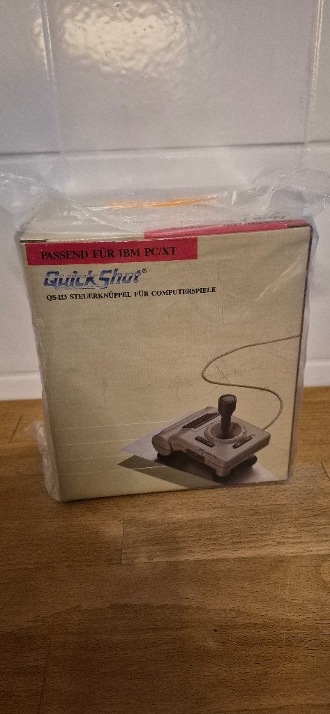 QuickShot QS-113 Deluxe joystick ., Overige merken, Ophalen of Verzenden, Zo goed als nieuw, Overige typen