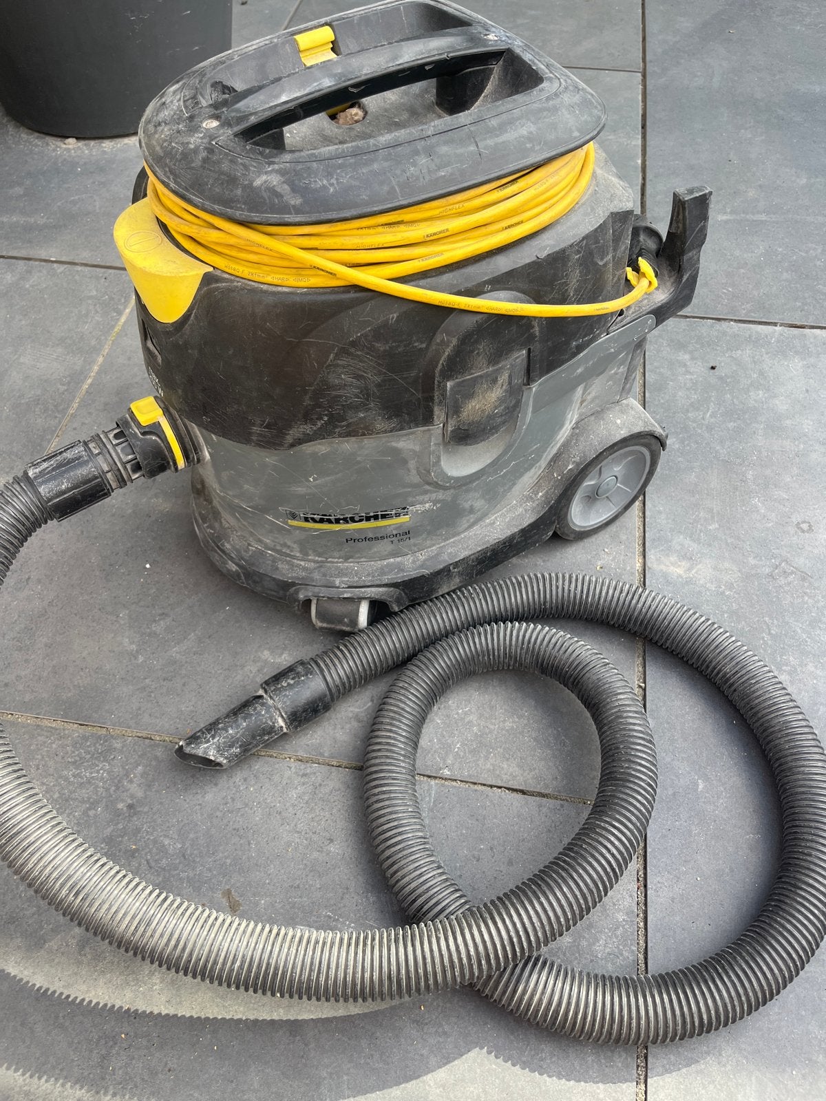 Kärcher Professional T 15/1 Industriële Stofzuiger, Stofzak, Gebruikt, Kärcher, Ophalen of Verzenden