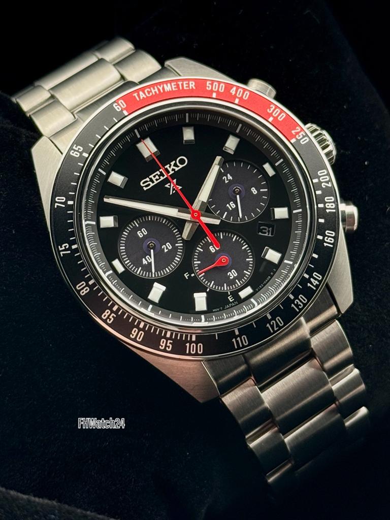 Seiko Prospex Speedtimer SSC915P1 “ Coke “. Ongedragen !, Sieraden, Tassen en Uiterlijk, Horloges | Heren, Staal, Polshorloge