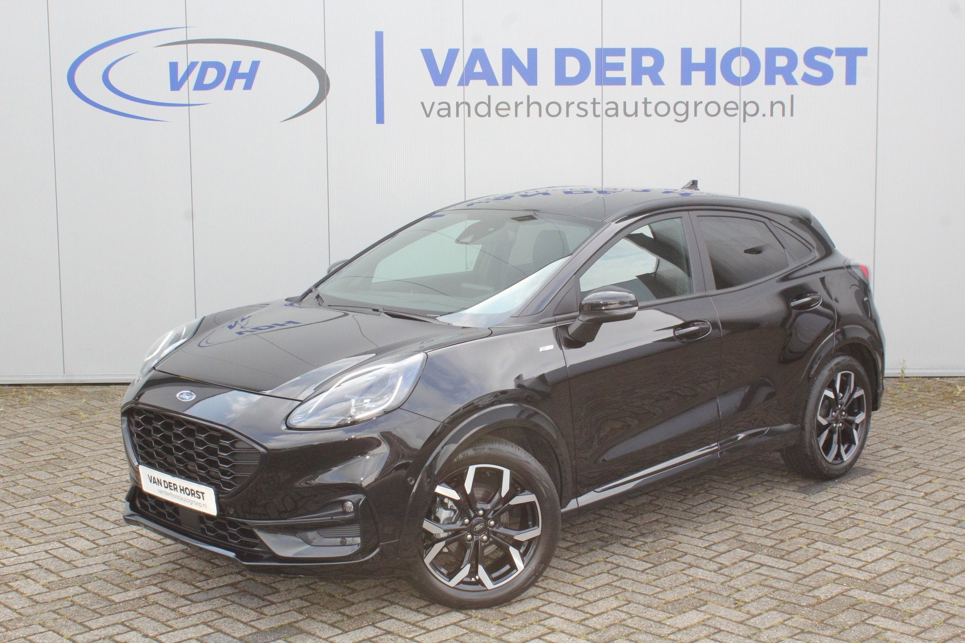 Ford Puma 1.0-155pk EcoBoost Hybrid ST-Line X. Luxe Ford Pum, Auto's, Voorwielaandrijving, 12 maanden, Leder en Stof, Origineel Nederlands