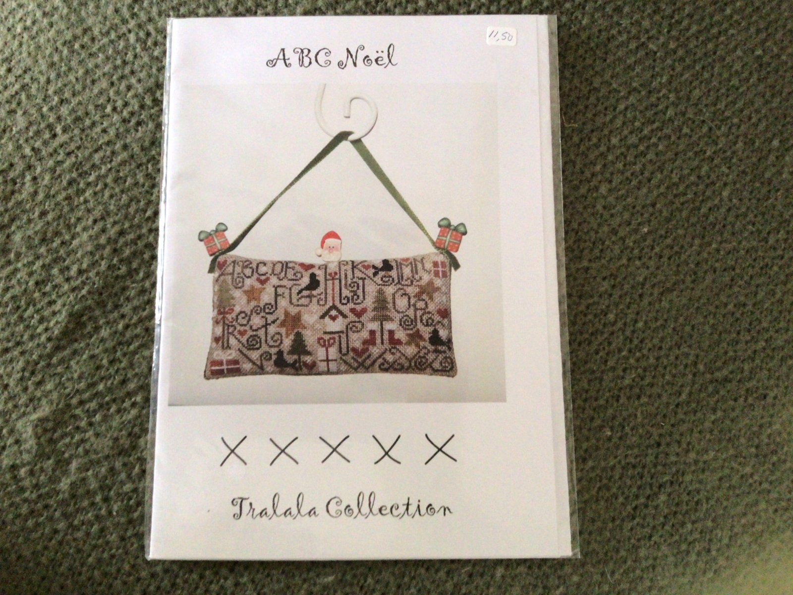 Borduurpatroon ABC Noël Tralala Collection, Ophalen of Verzenden, Zo goed als nieuw, Handborduren, Patroon