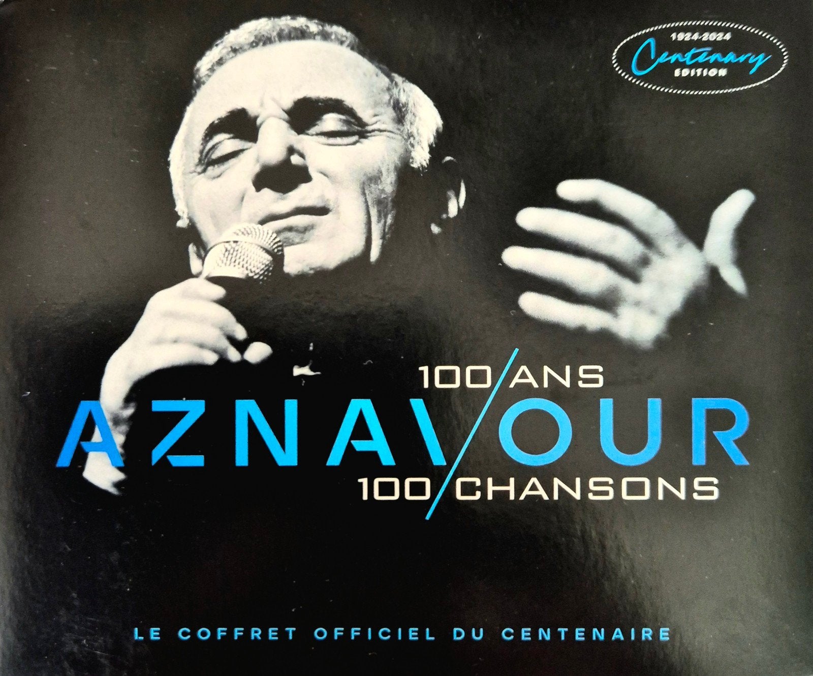 Aznavour - 100 Ans / 100 Chansons (Centenary Edition), Boxset, Inclusief boekje, Ophalen of Verzenden, Zo goed als nieuw