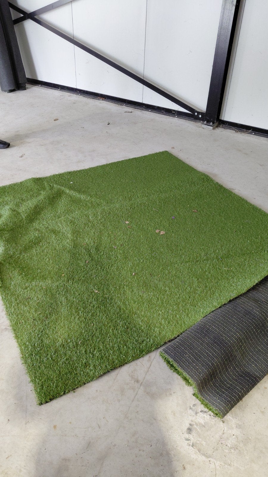 4 zo goed als nieuwe kunstgrasmatten 2x2m, Tuin en Terras, Ophalen of Verzenden