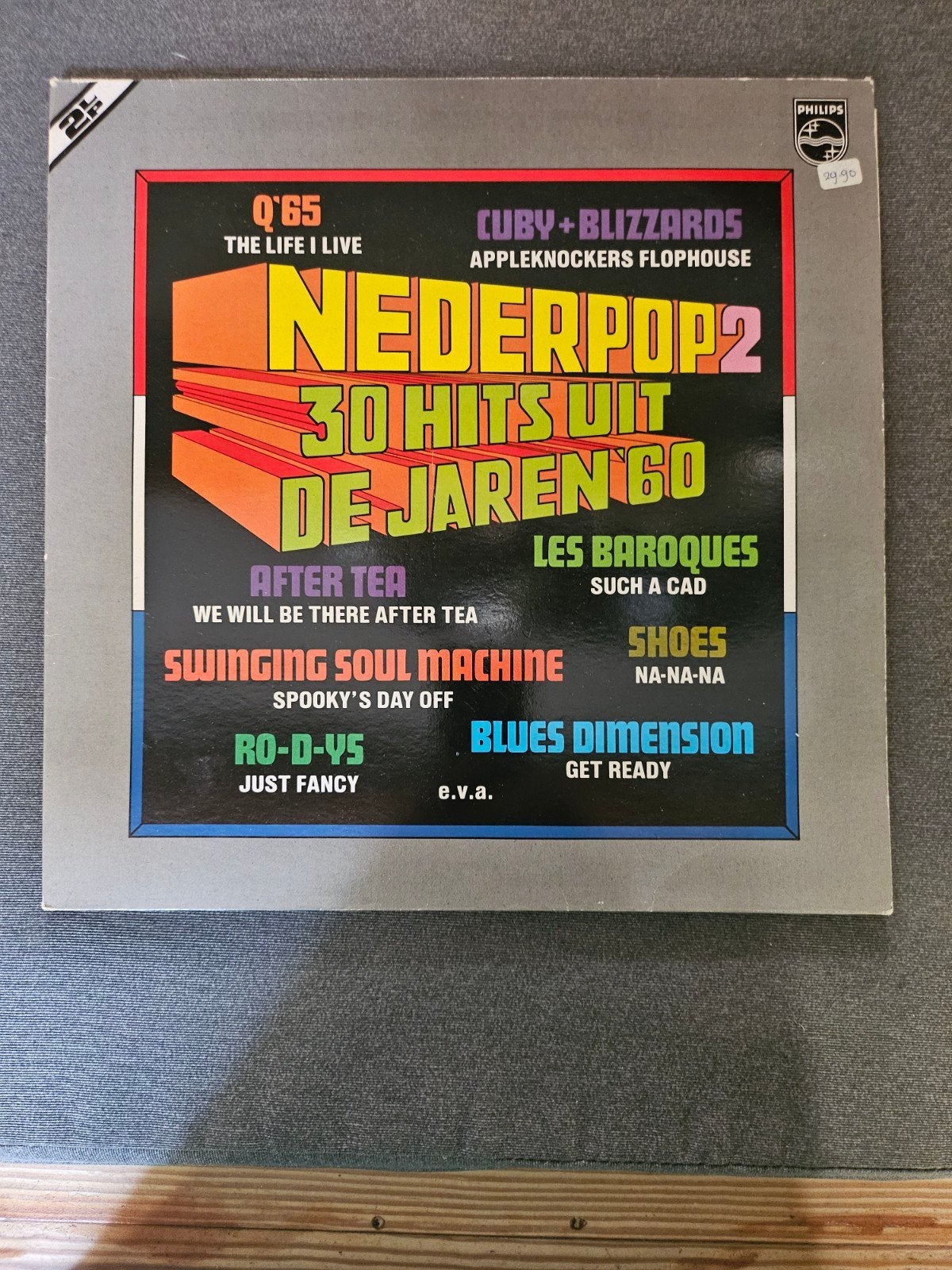 Nederpop 2: 30 Hits uit de Jaren 60 - Dubbel LP, Gebruikt, Pop, Complilatie, Ophalen of Verzenden