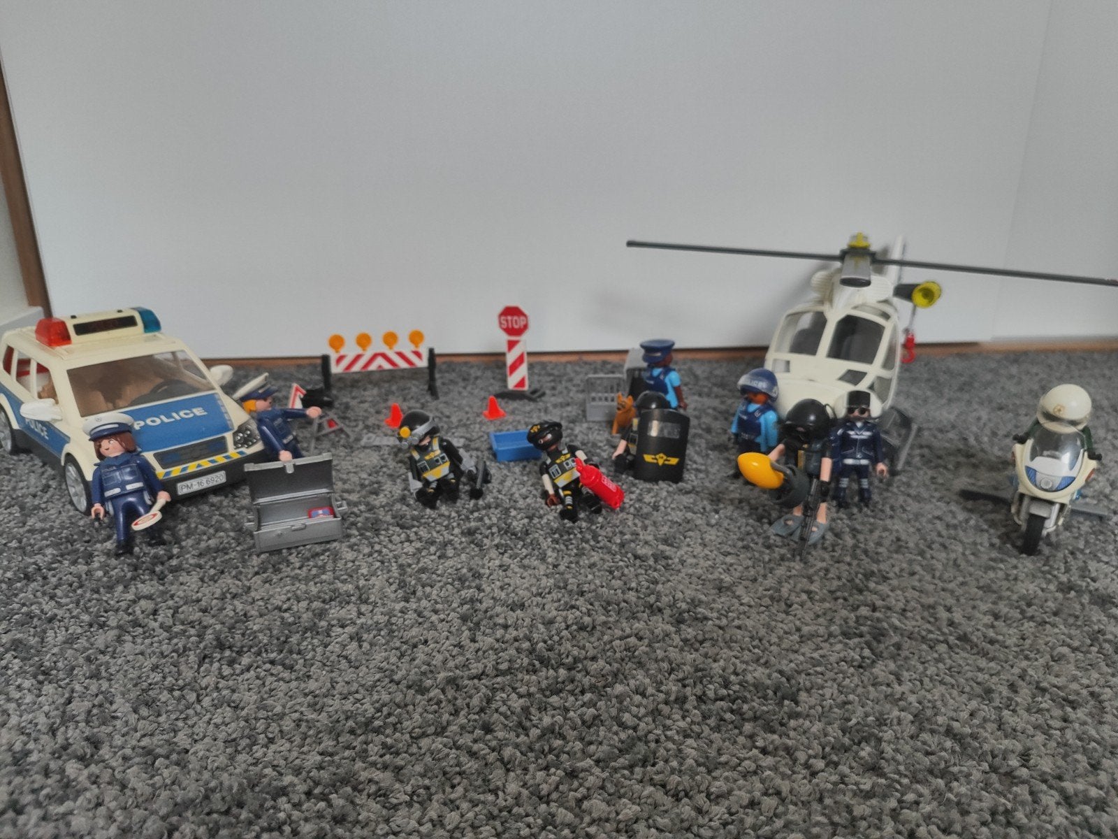 politie playmobil meerdere sets, Ophalen of Verzenden, Gebruikt, Overige typen