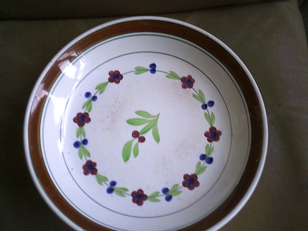 Societe ceramique Boerenbont decor rijstschaal, Antiek en Kunst, Antiek | Servies los, Ophalen of Verzenden