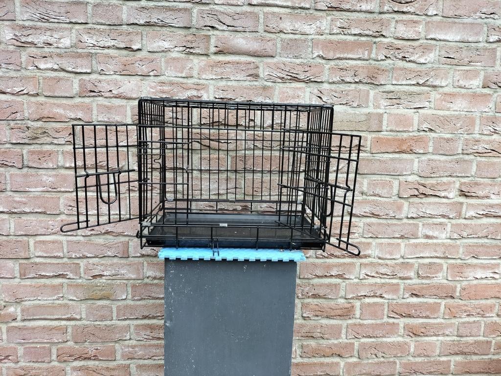 Kleine hondenbench bench, Ophalen of Verzenden, Zo goed als nieuw