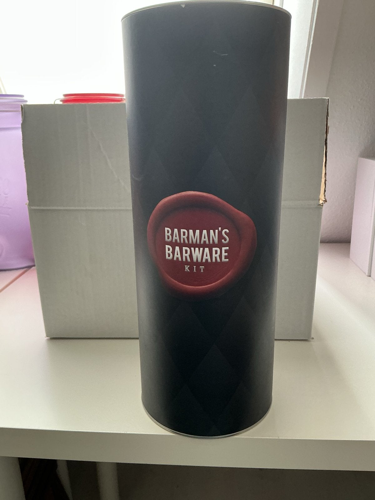 Barman's Barware Kit - Complete Cocktail Set NIEUW, Overige typen, Nieuw, Ophalen of Verzenden, Zwart
