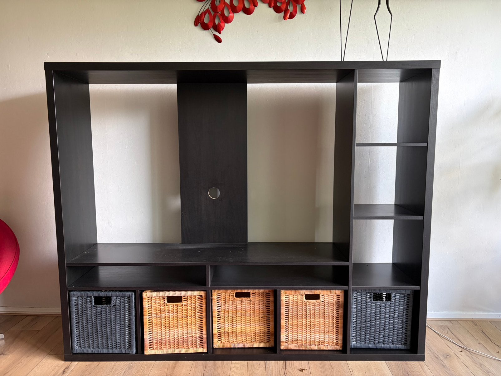 Wandmeubel / tv meubel, Ophalen, Gebruikt, 150 tot 200 cm, 25 tot 50 cm