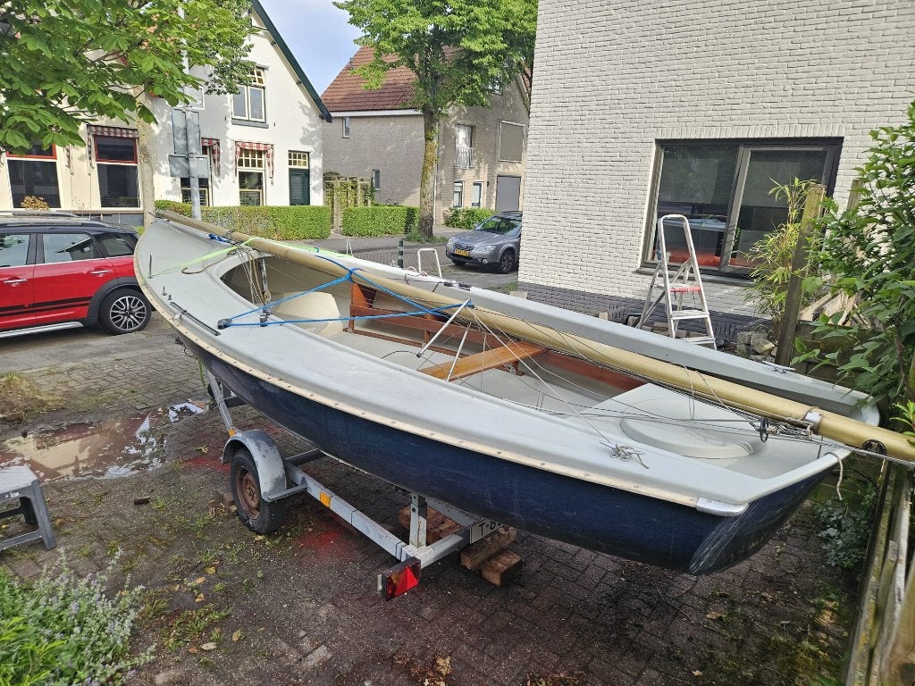 Randmeer Compleet met Trailer en Yamaha 5pk, Ophalen, Gebruikt, Randmeer, 5 pk