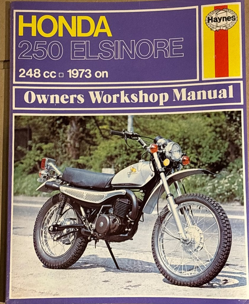 HONDA 250 ELSINORE 248cc (1973-on) Haynes manual *NIEUW/NEW, Motoren, Ophalen of Verzenden, Honda