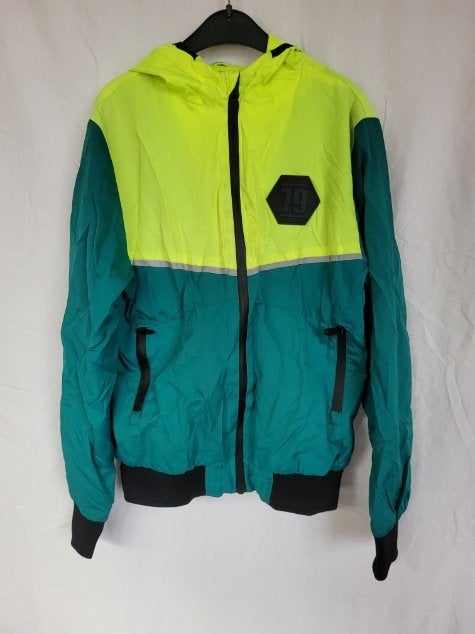 Stoere groene lente/zomerjas mt 146/152 merk Coolcat, ., Ophalen of Verzenden, Zo goed als nieuw, .