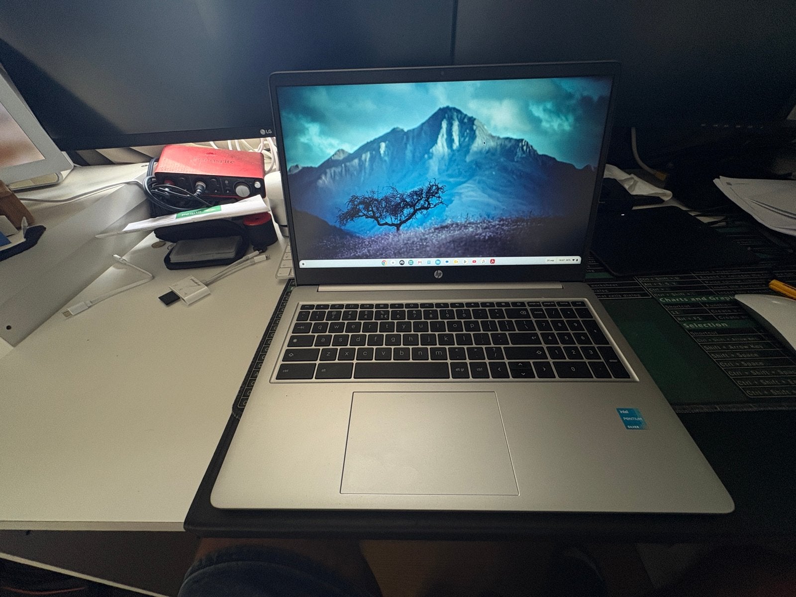 HP Chromebook 15a-na0660nd - Intel Pentium Silver N6000, Computers en Software, 15 inch, Qwerty, 8 GB, Ophalen of Verzenden