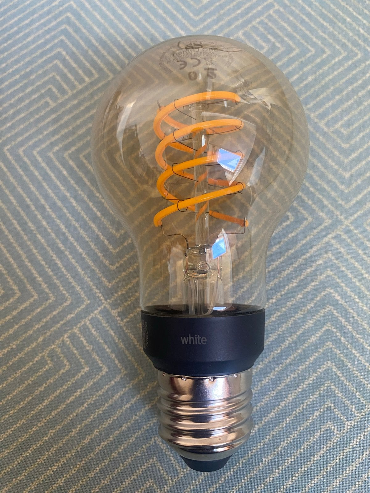 Philips Hue Filament White E27 Smart LED Lamp, 30 tot 60 watt, Philips Hue, Nieuw, Bedienbaar via app