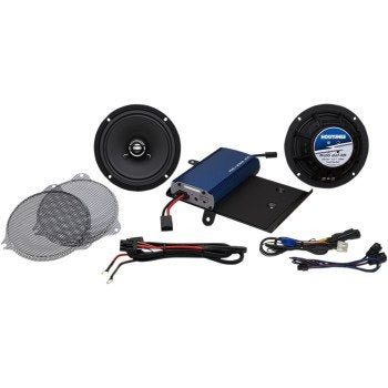 225 W Amp Voor luidspreker set Touring 14-24 FLH-/T, Niet ingevuld, Niet ingevuld, Nieuw, Ophalen of Verzenden