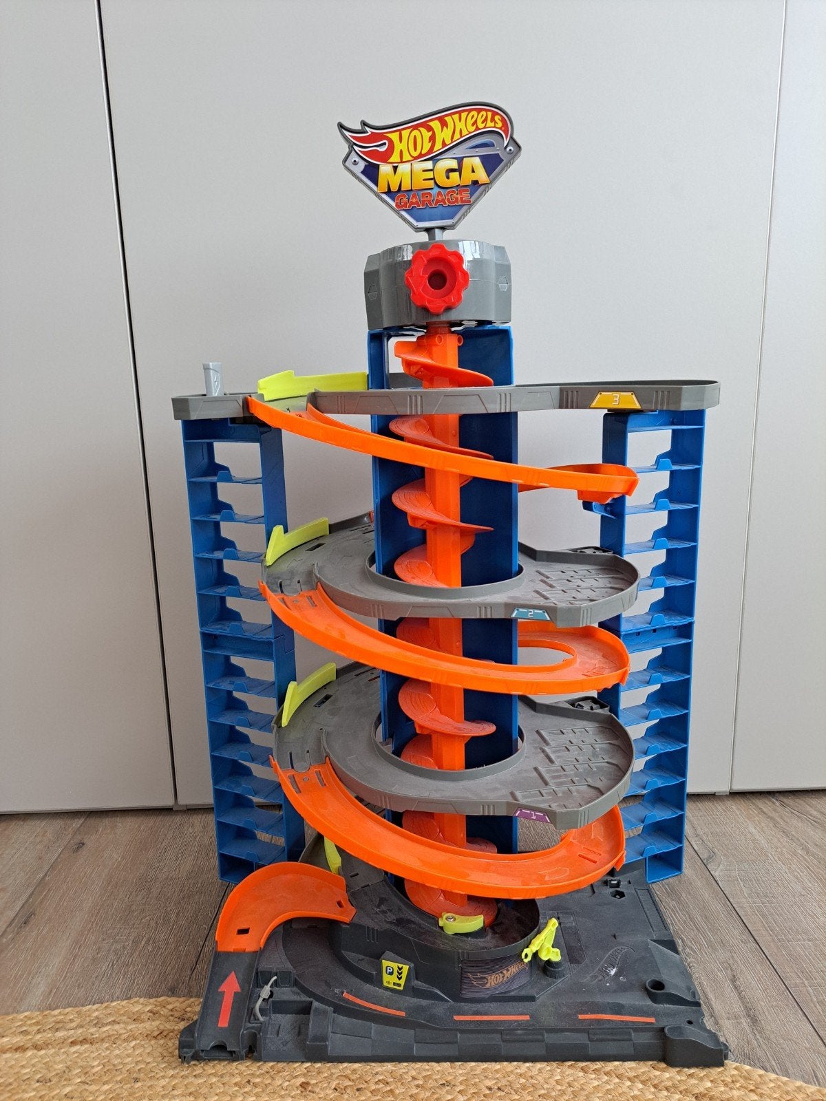 Hot Wheels Mega Garage TE KOOP!, Ophalen, Zo goed als nieuw