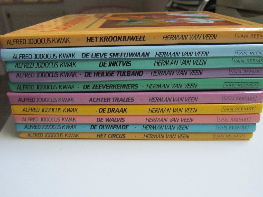 Kinderboeken 10 x, Ophalen of Verzenden, Gelezen, Herman van Veen, Fictie algemeen