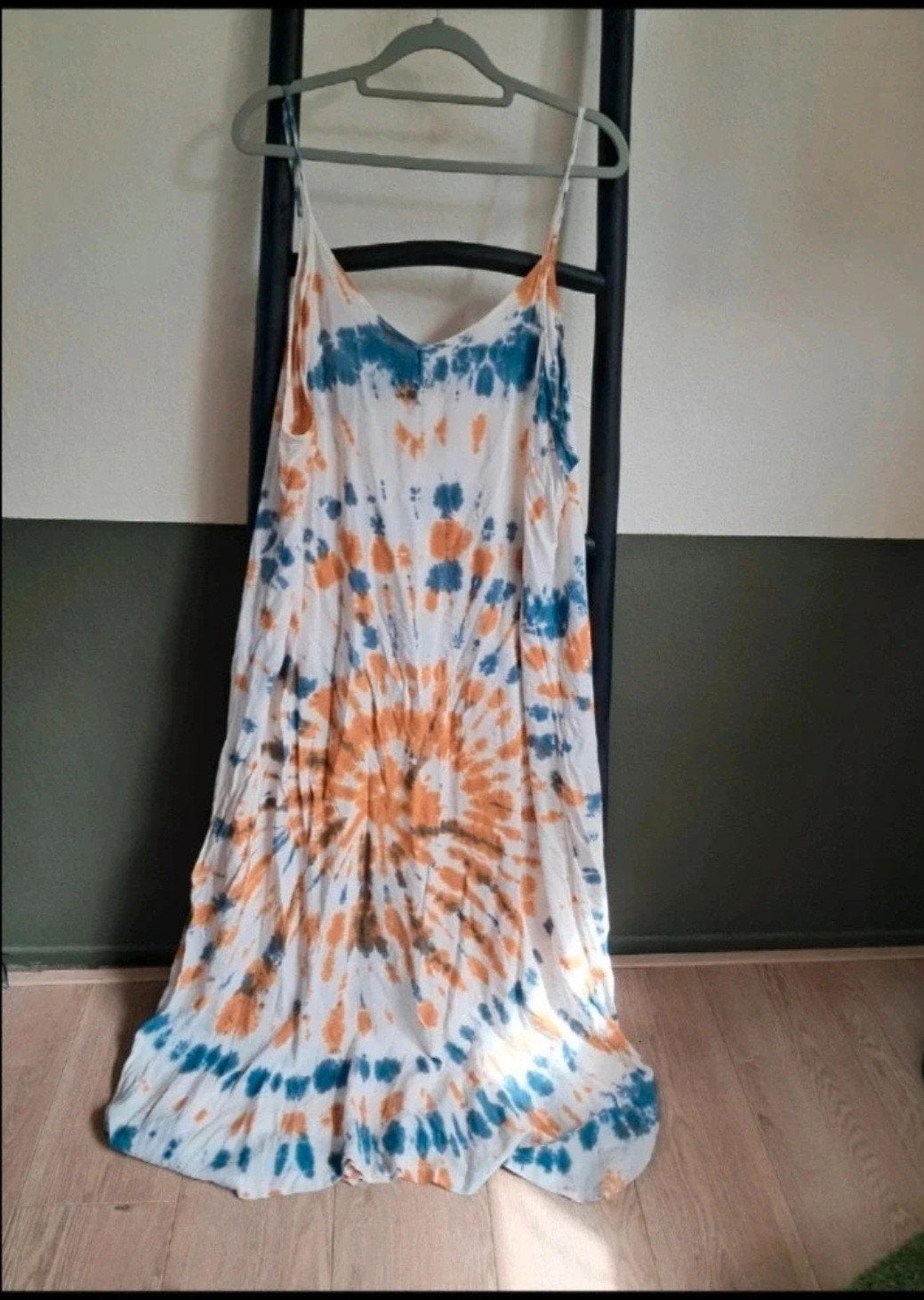 Ibiza Boho ZomerJurk, Gedragen, Onder de knie, Meerkleurig, Verzenden
