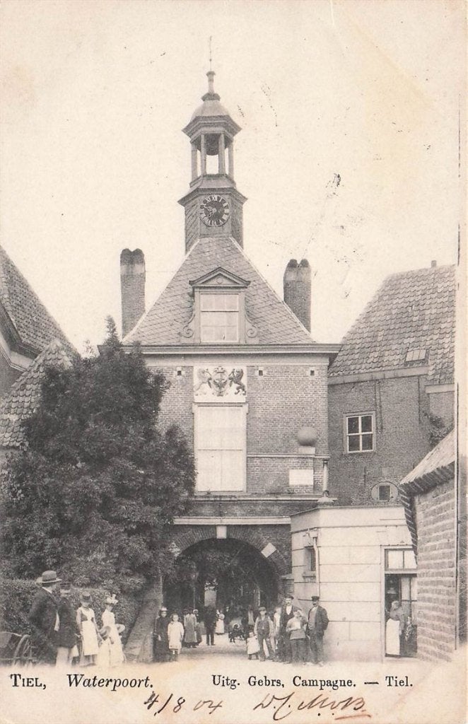 703-322-049 Tiel Waterpoort, Verzenden, Voor 1920, Gelderland