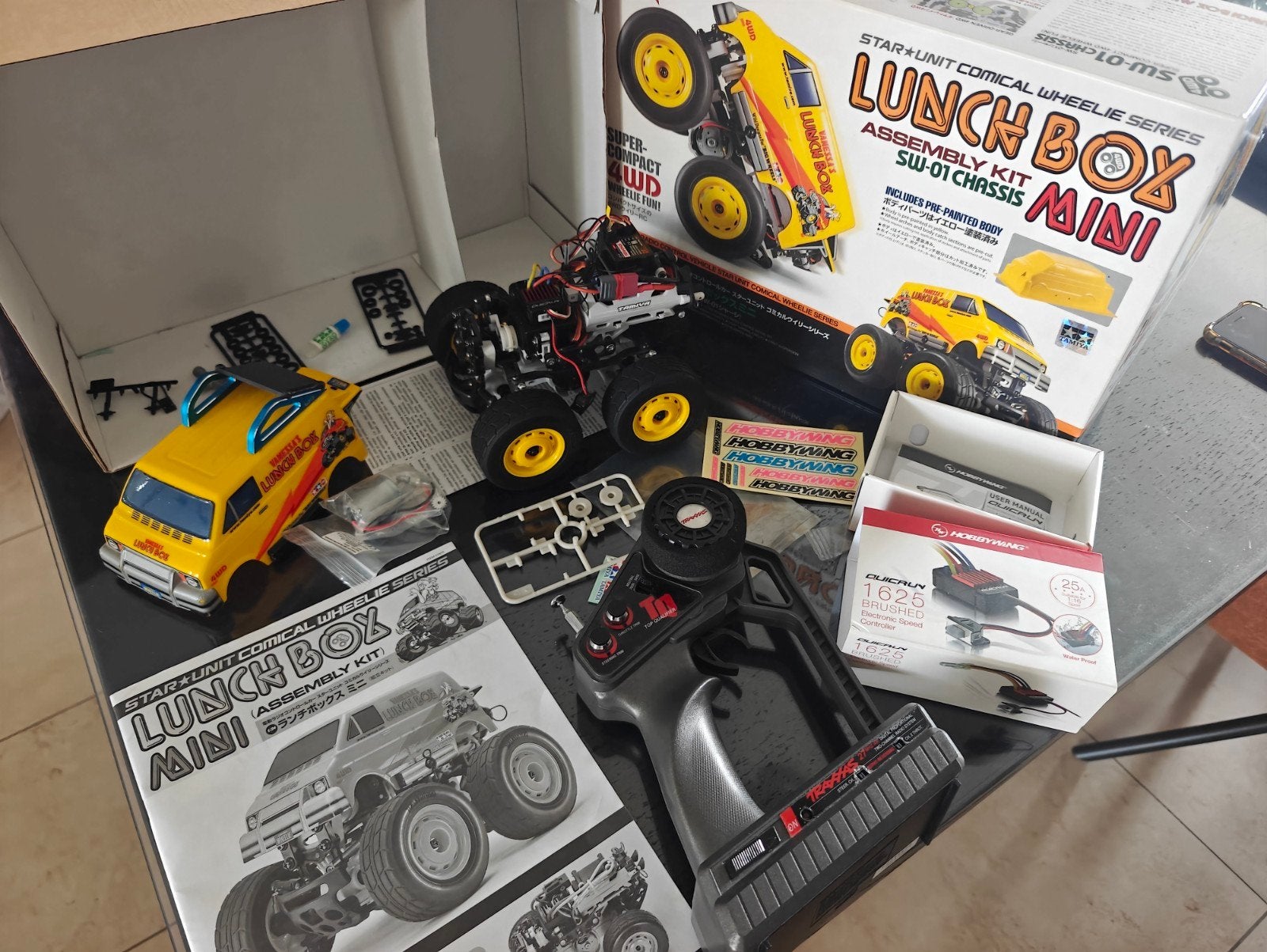 Tamiya SW-01 LunchBox Mini LiPo aRTR 4WD 1:24, Hobby en Vrije tijd, Elektro, Ophalen of Verzenden, Auto onroad, Schaal 1:24