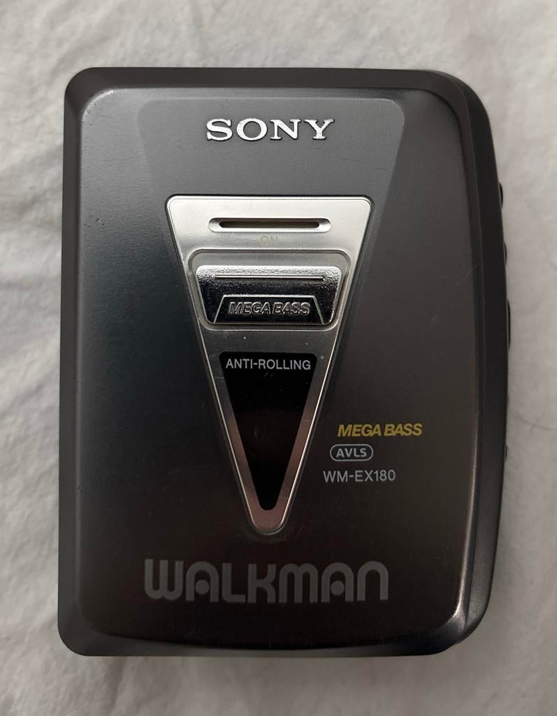 Sony Walkman WM-EX180 Cassettespeler - Mega Bass, Ophalen of Verzenden, Walkman