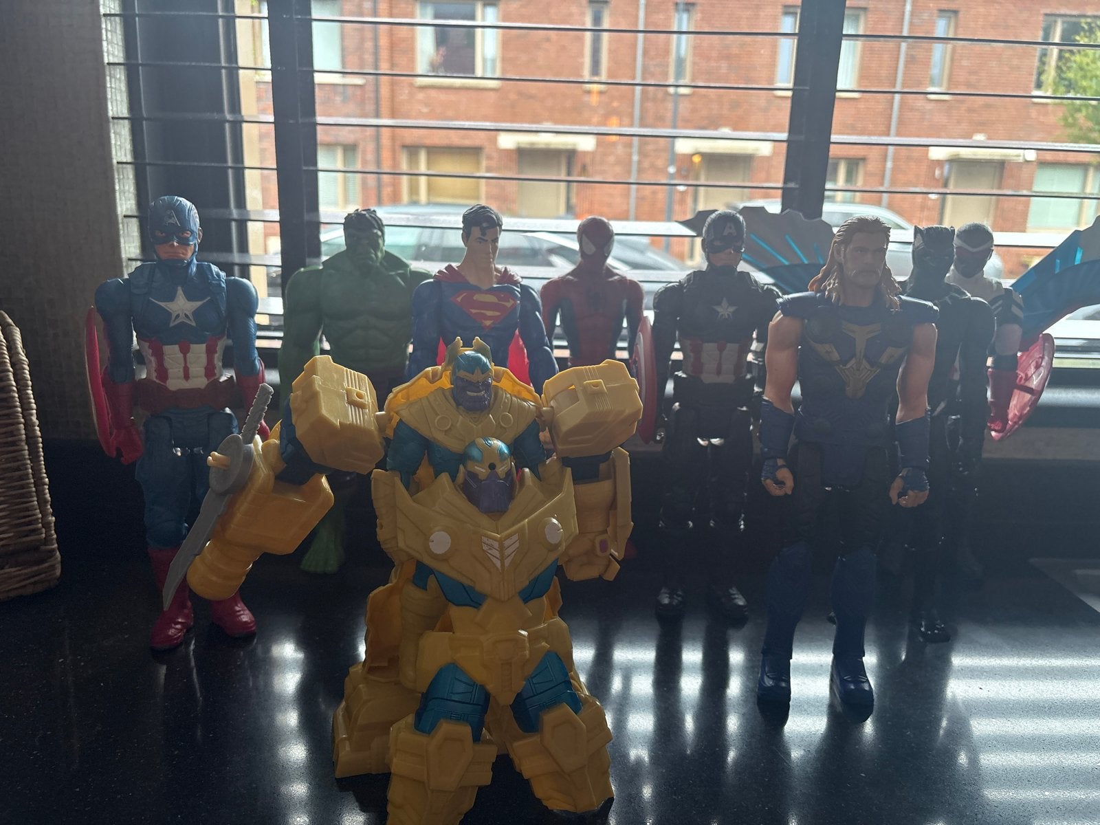 Marvel en DC Superhelden Actiefiguren Set, Ophalen, Gebruikt