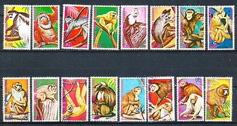 Equatoriaal Guinee 1975 M720-735 gest., Ophalen of Verzenden, Overige landen, Gestempeld