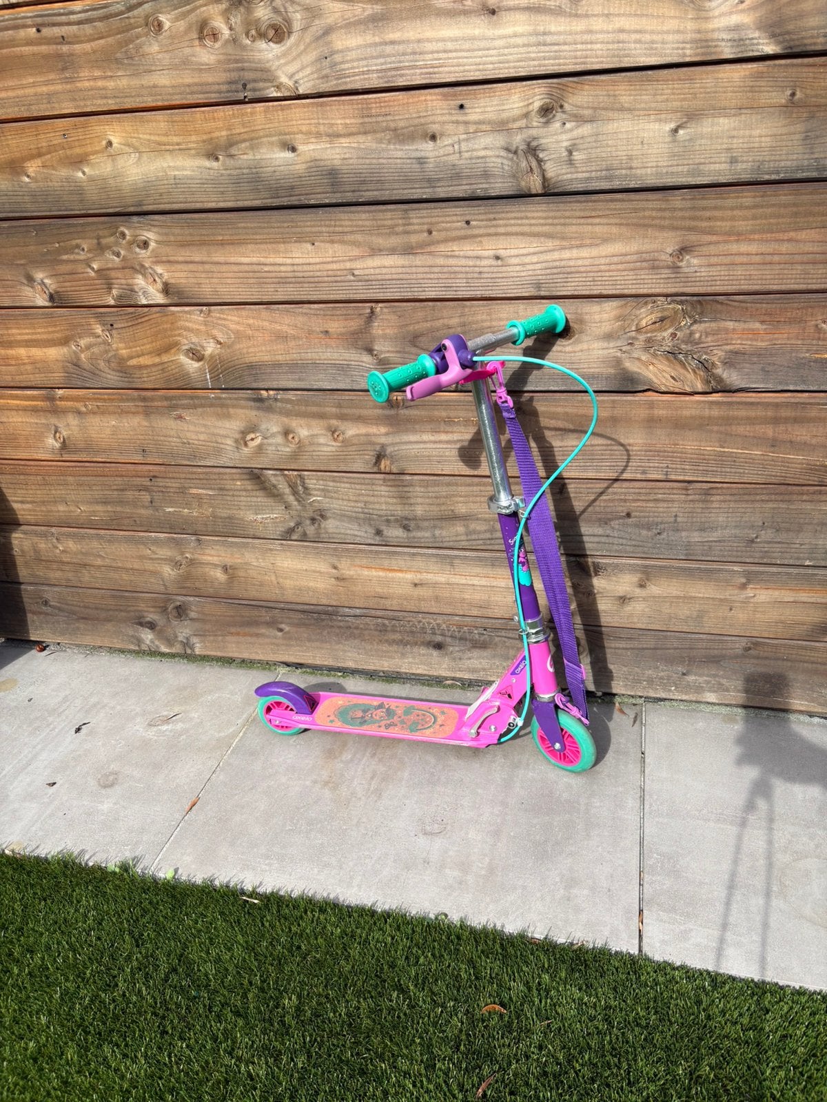 Meisjes step. 71 cm tall, Fietsen en Brommers, Ophalen, Zo goed als nieuw, Gewone step