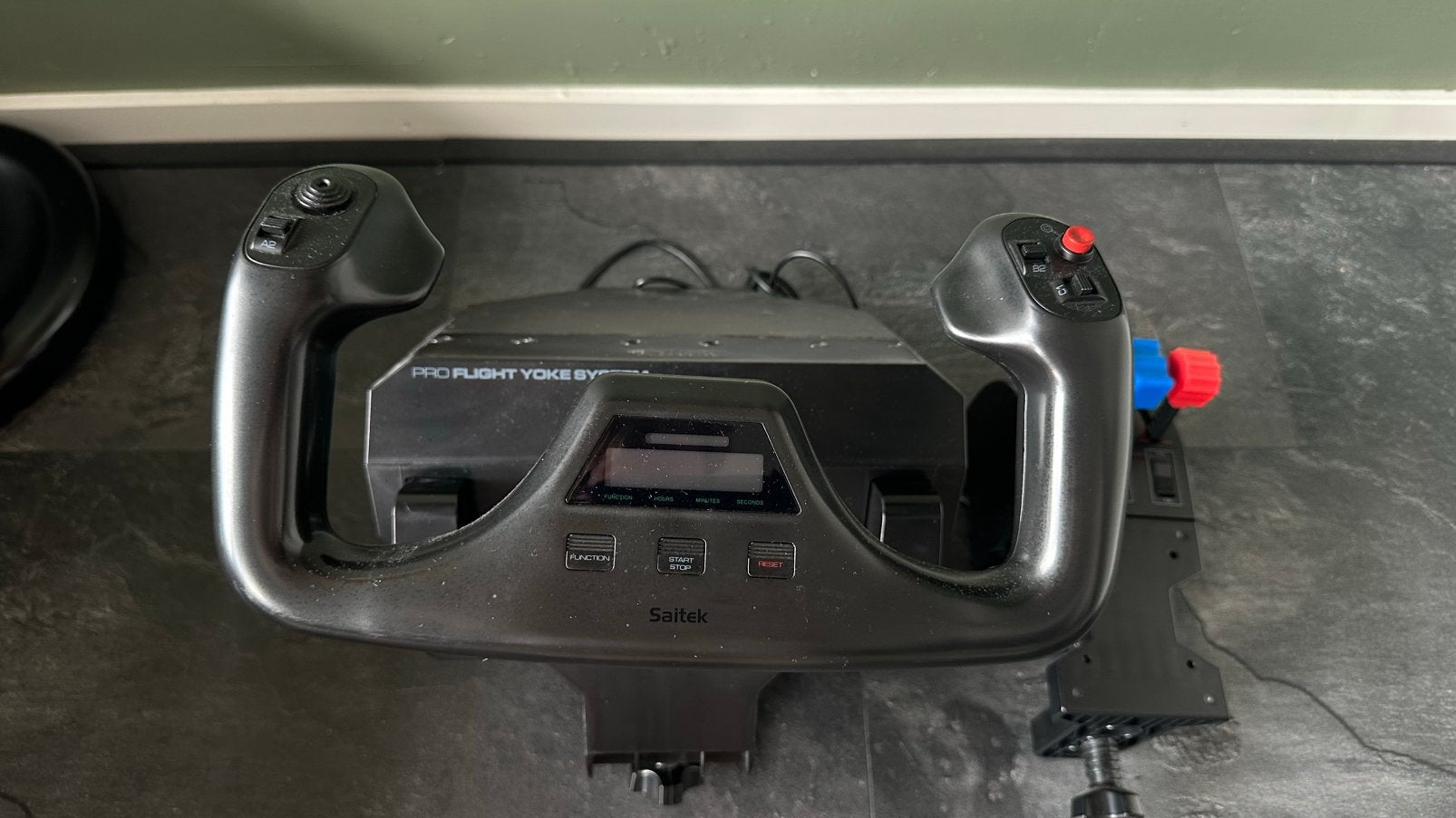 Saitek Pro Flight Yoke System + Throttle Quadrant Set, Ophalen of Verzenden, Gebruikt