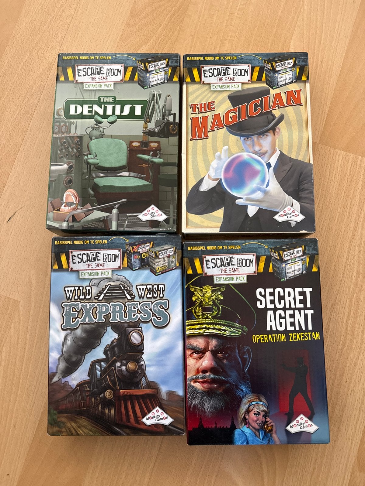 Escape Room The Game Uitbreidingen (4 stuks), Drie of vier spelers, Ophalen of Verzenden, Zo goed als nieuw