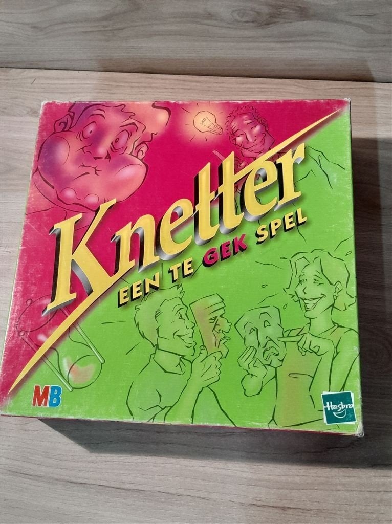 Knetter een te gek spel - s5444, Hobby en Vrije tijd, Gezelschapsspellen | Bordspellen, Verzenden, Zo goed als nieuw